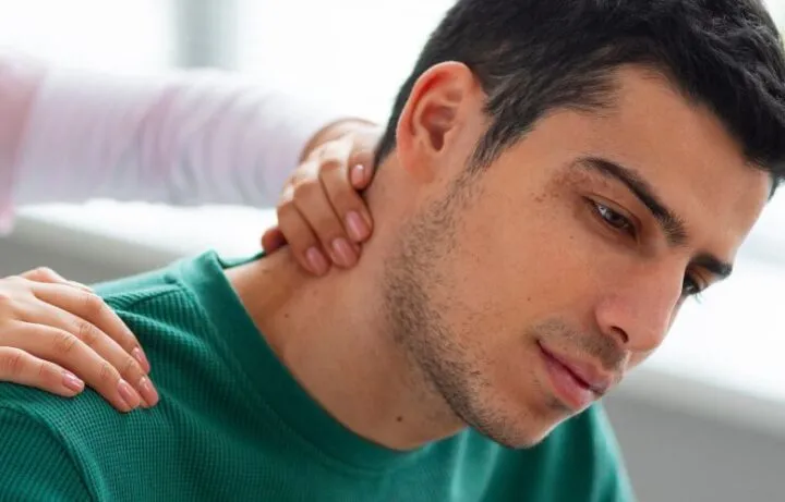 Neck Pain Relief Using MLS Grade 4 Therapy